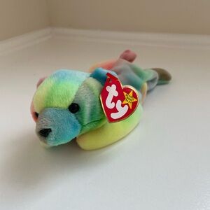 Ty Rainbow Plush Bear